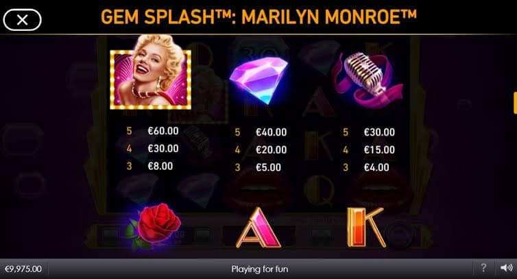 Permainan Luar Biasa! – Slot Gem Splash Marilyn Monroe